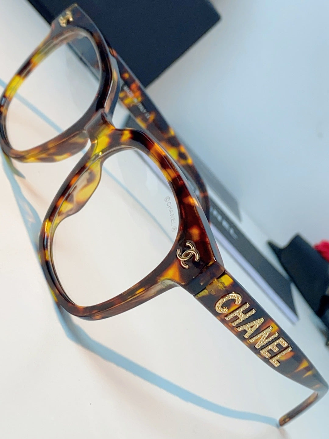 Chanel Square Brown Lens Sunglasses for Women - 431650 - detail image 7