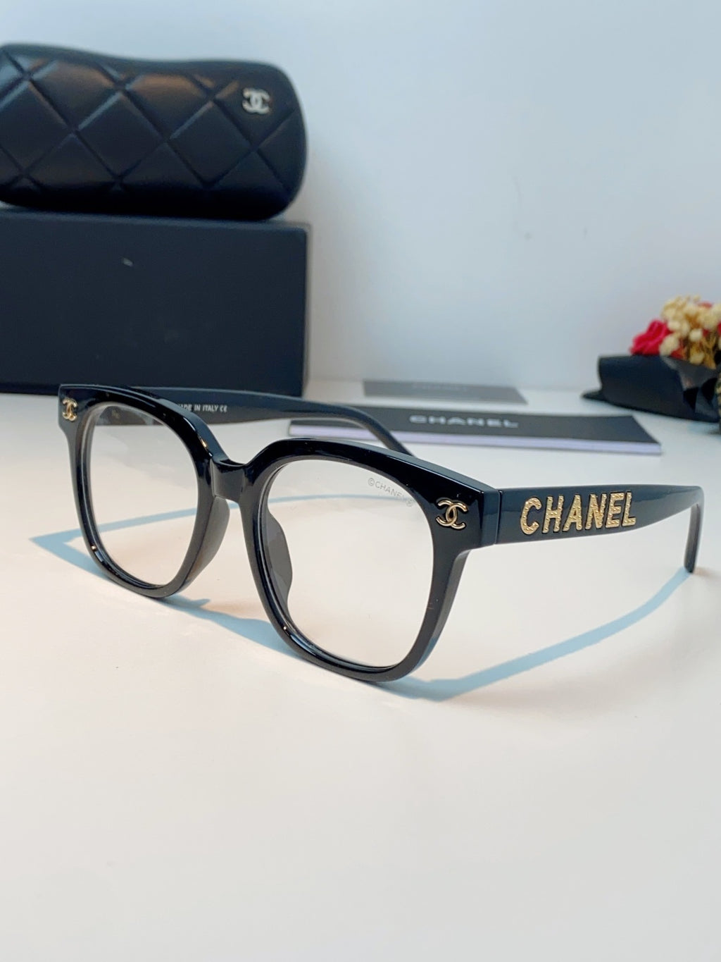 Chanel Square Black Lens Sunglasses for Women - 431651