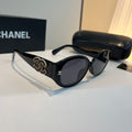 Chanel Fashion Silver Lens Sunglasses for Men & Women - 371785