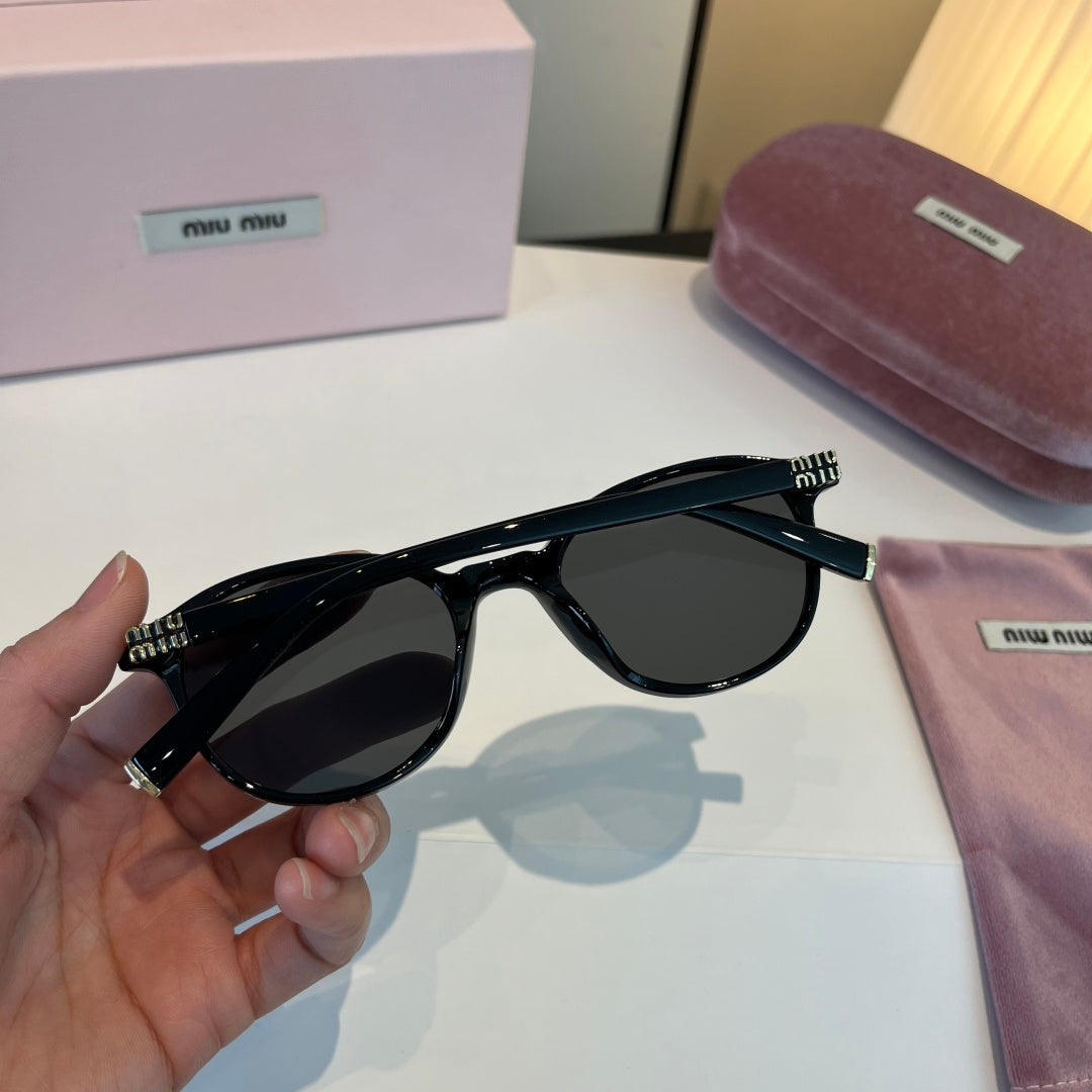 Miu Miu SMUO7S Square Black Lens Sunglasses for Men & Women - 998389 - detail image 8