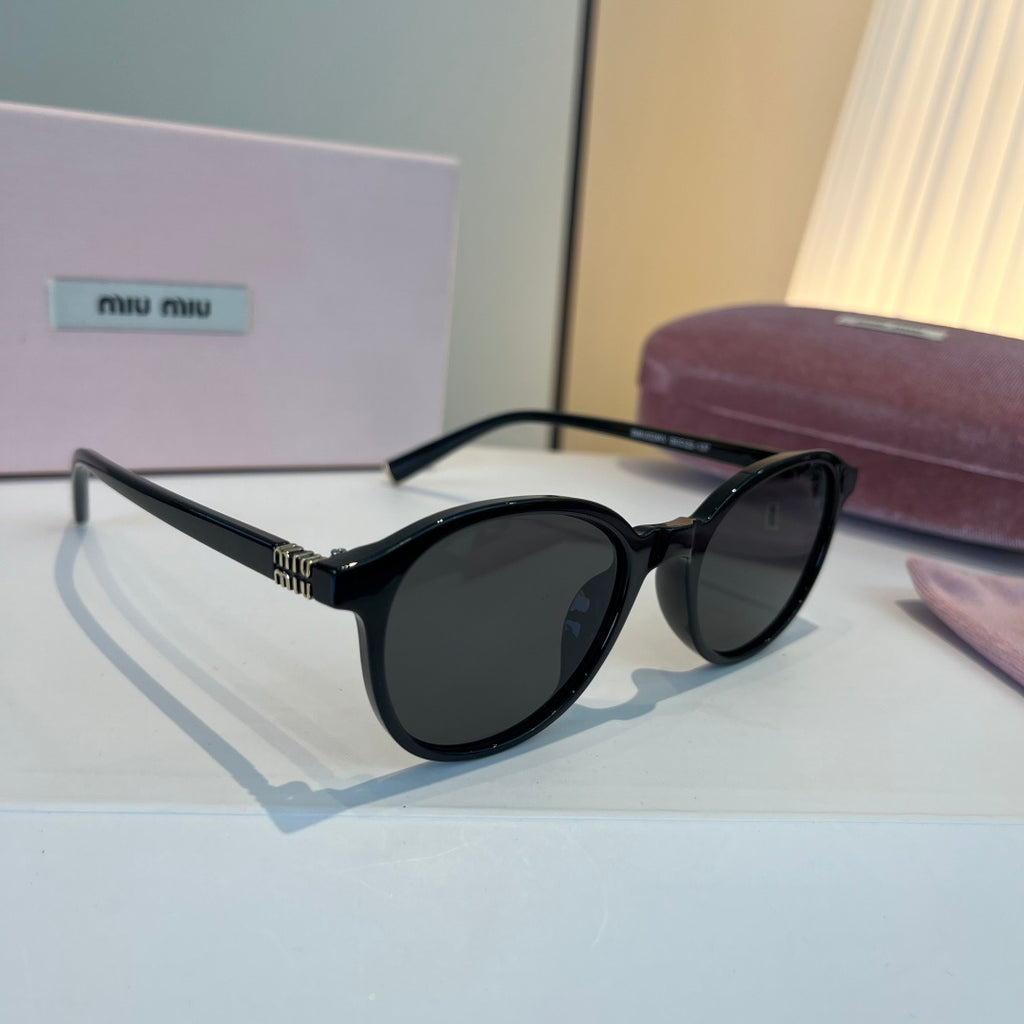 Miu Miu SMUO7S Square Black Lens Sunglasses for Men & Women - 998389