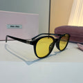 Miu Miu SMUO7S Square Brown Lens Sunglasses for Men & Women - 466077