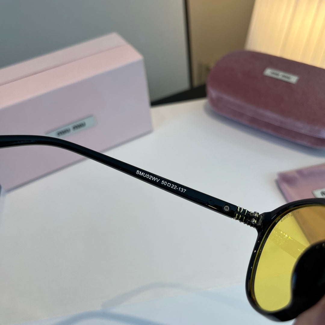 Miu Miu SMUO7S Square Brown Lens Sunglasses for Men & Women - 998391 - detail image 9