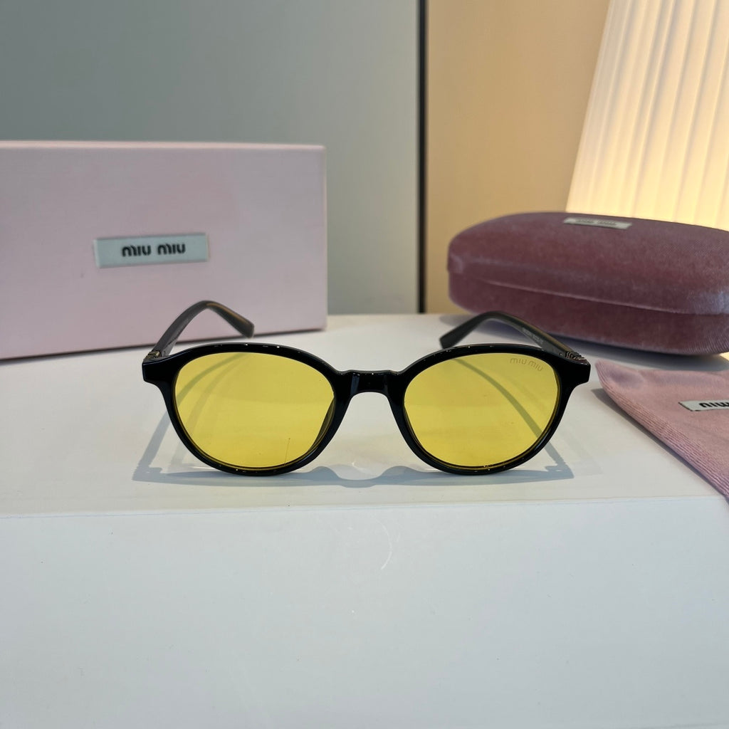 Miu Miu SMUO7S Square Brown Lens Sunglasses for Men & Women - 998391 - detail image 2