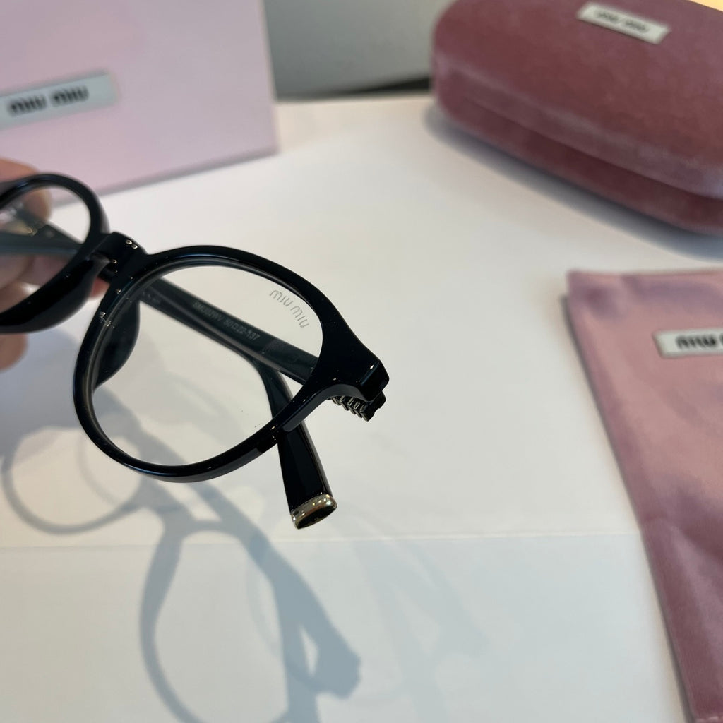 Miu Miu SMUO7S Square Silver Lens Sunglasses for Men & Women - 998394 - detail image 5