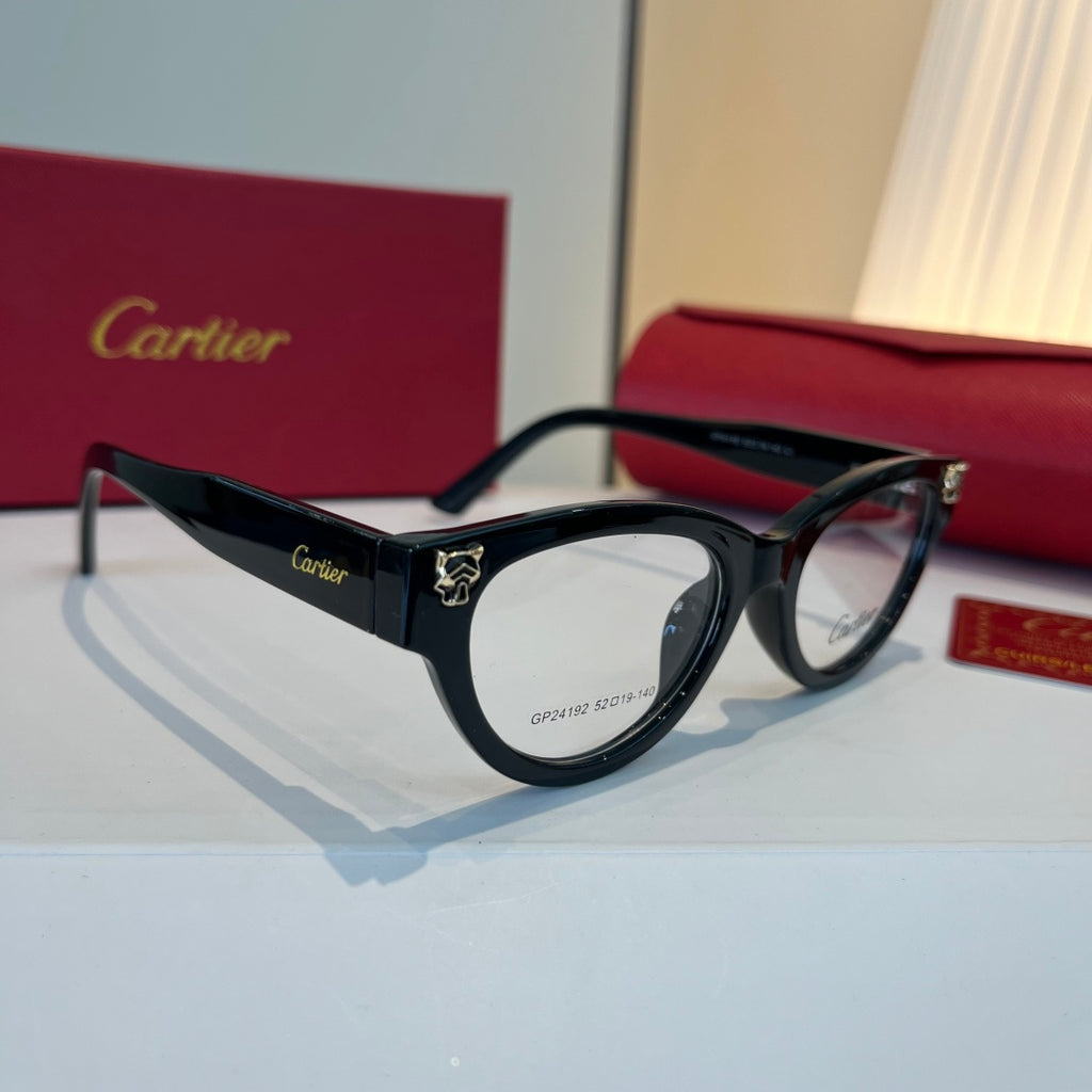 Cartier Lightweight Metal Rimless Silver Lens Sunglasses for Men & Wo - 465856