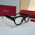Cartier Lightweight Metal Rimless Silver Lens Sunglasses for Men & Wo - 998203