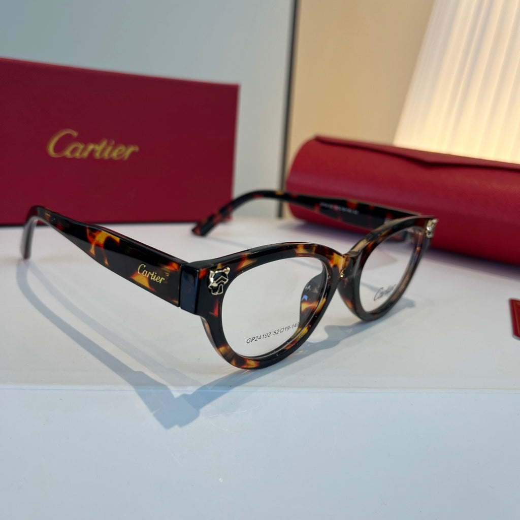Cartier Lightweight Metal Rimless Silver Lens Sunglasses for Men & Wo - 372295