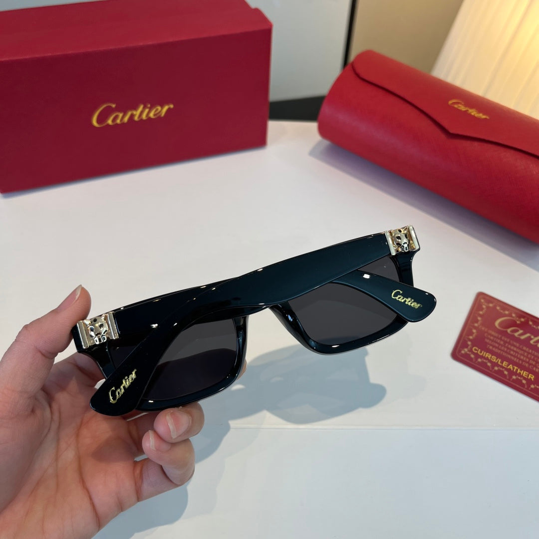 Cartier Lightweight Metal Rimless Silver Lens Sunglasses for Men & Wo - 998205 - detail image 8