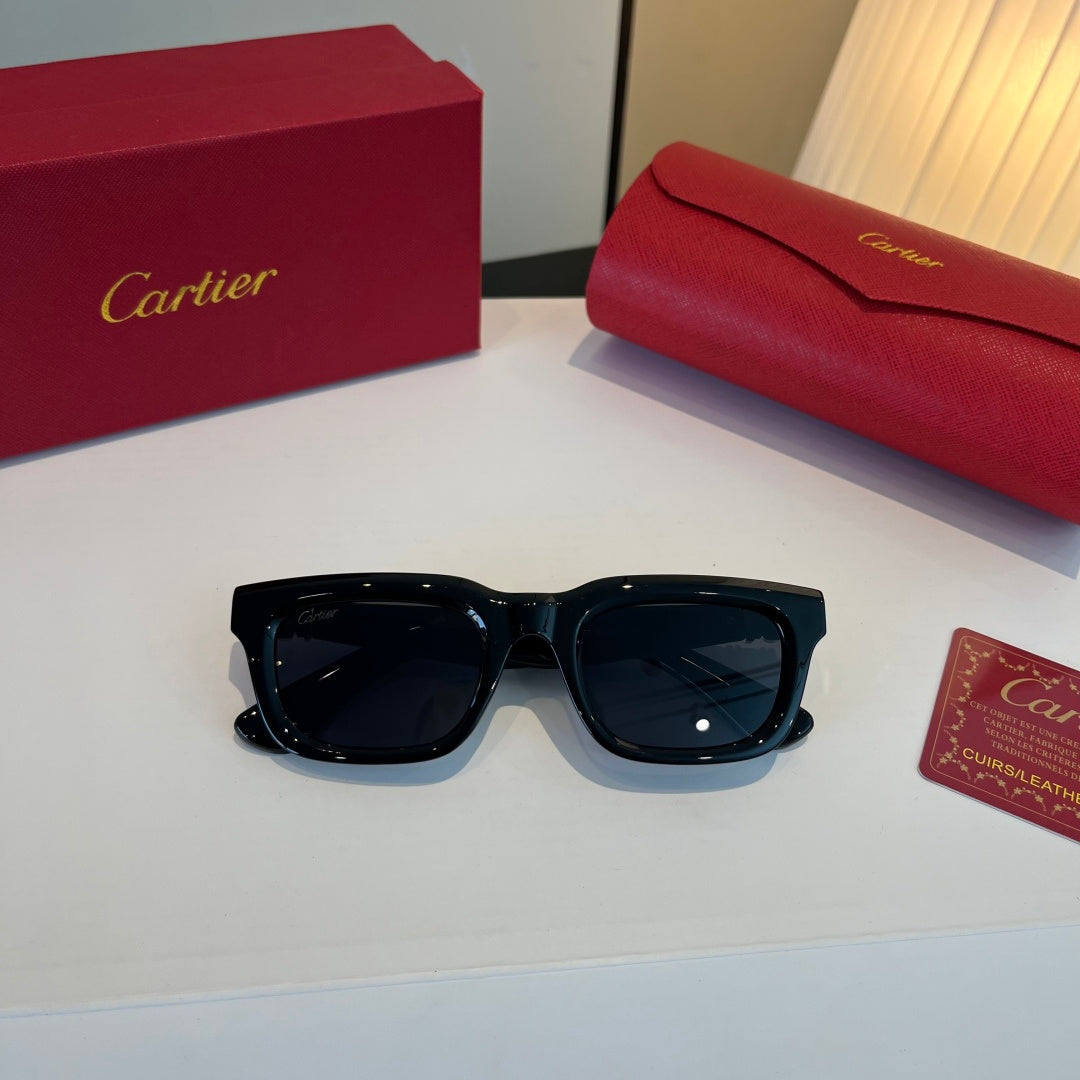 Cartier Lightweight Metal Rimless Silver Lens Sunglasses for Men & Wo - 998205 - detail image 5