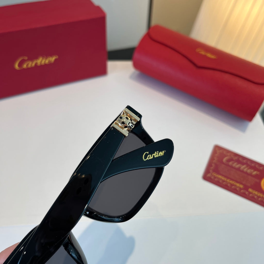 Cartier Lightweight Metal Rimless Silver Lens Sunglasses for Men & Wo - 465808 - detail image 7