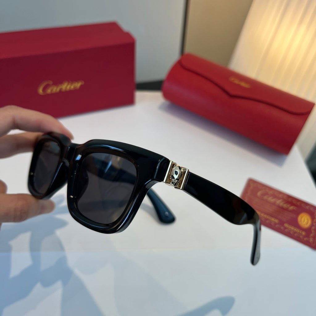 Cartier Lightweight Metal Rimless Silver Lens Sunglasses for Men & Wo - 465857 - detail image 4