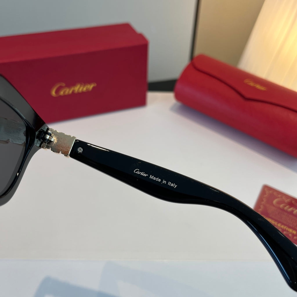 Cartier Lightweight Metal Rimless Silver Lens Sunglasses for Men & Wo - 998205 - detail image 10