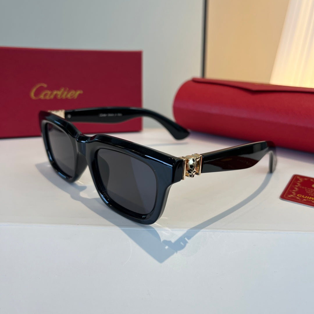 Cartier Lightweight Metal Rimless Silver Lens Sunglasses for Men & Wo - 998205 - detail image 3