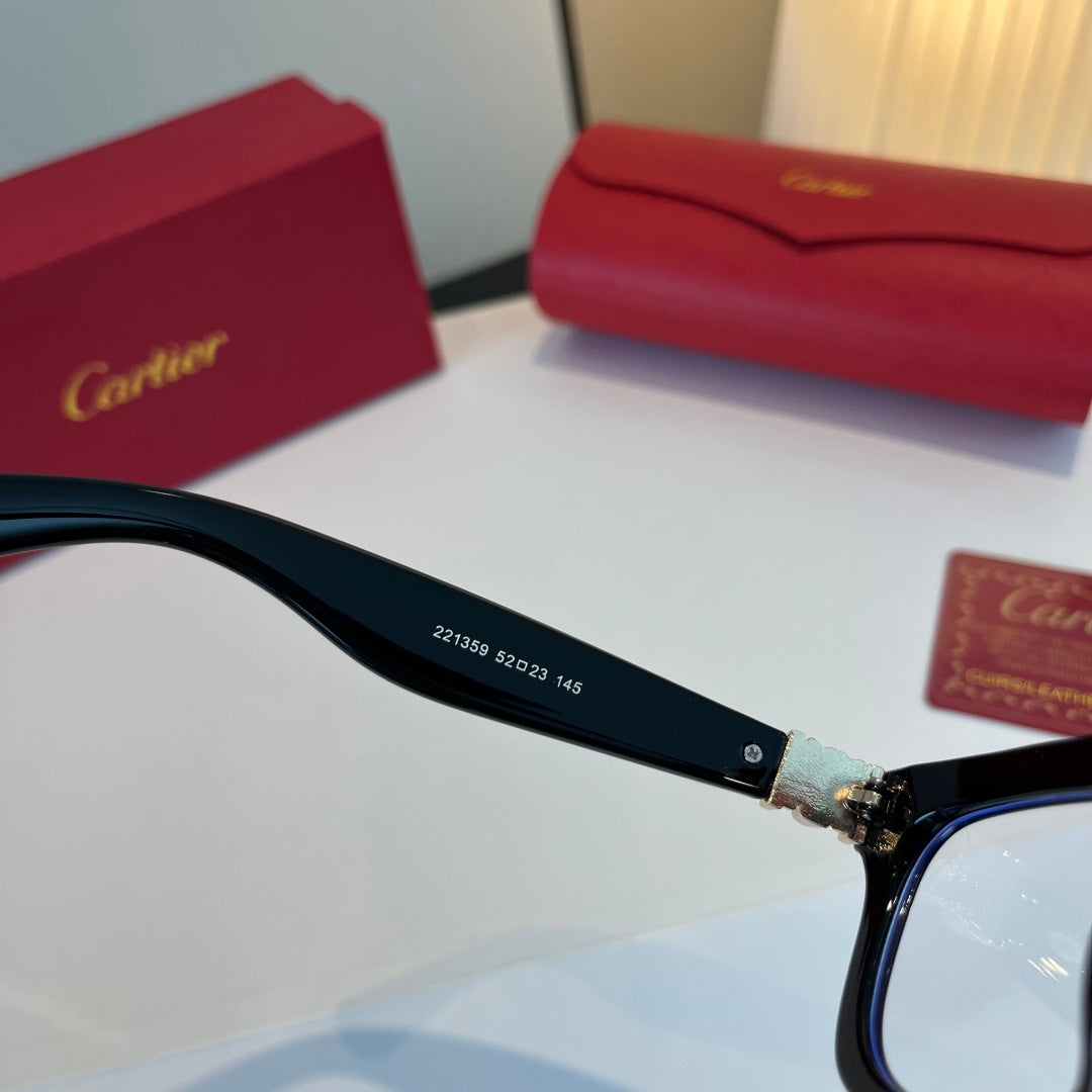 Cartier Lightweight Metal Rimless Silver Lens Sunglasses for Men & Wo - 998206 - detail image 8