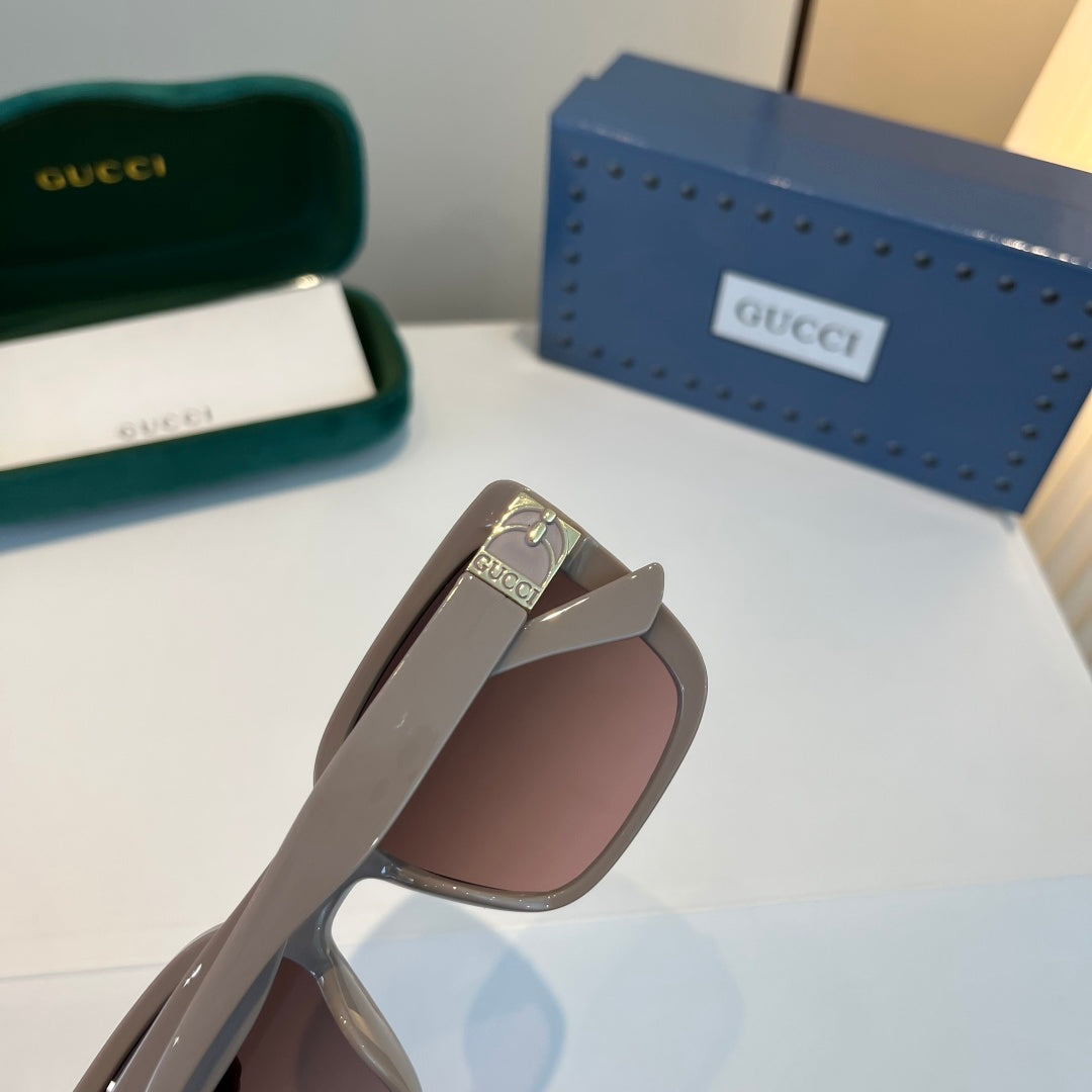 Gucci Oversized Silver Lens Sunglasses for Women - 997661 - detail image 8