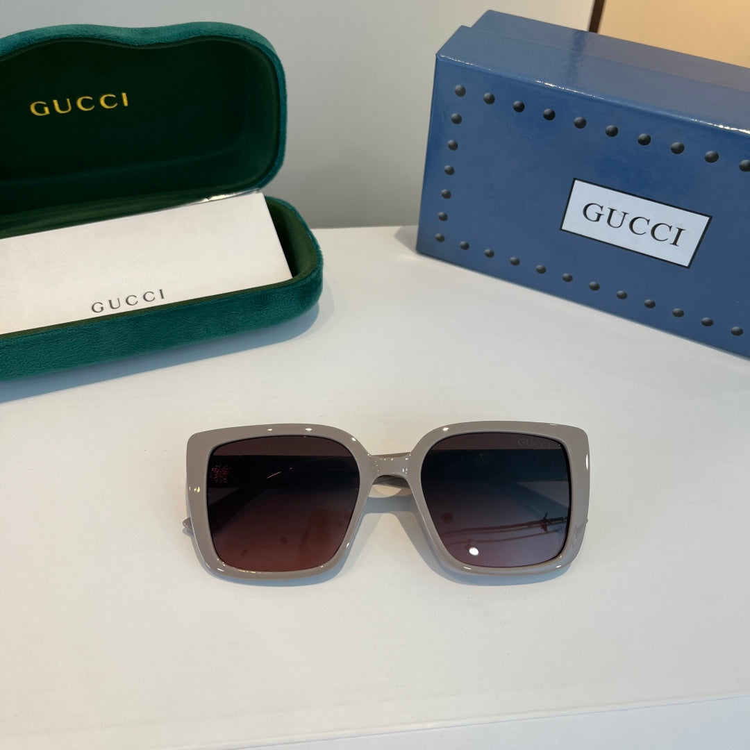Gucci Oversized Silver Lens Sunglasses for Women - 997661 - detail image 5