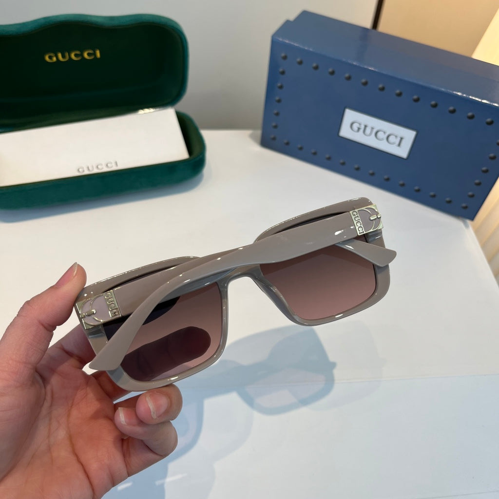 Gucci Oversized Silver Lens Sunglasses for Women - 448836 - detail image 7
