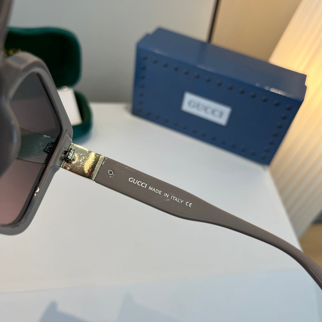 Gucci Oversized Silver Lens Sunglasses for Women - 997661 - detail image 10