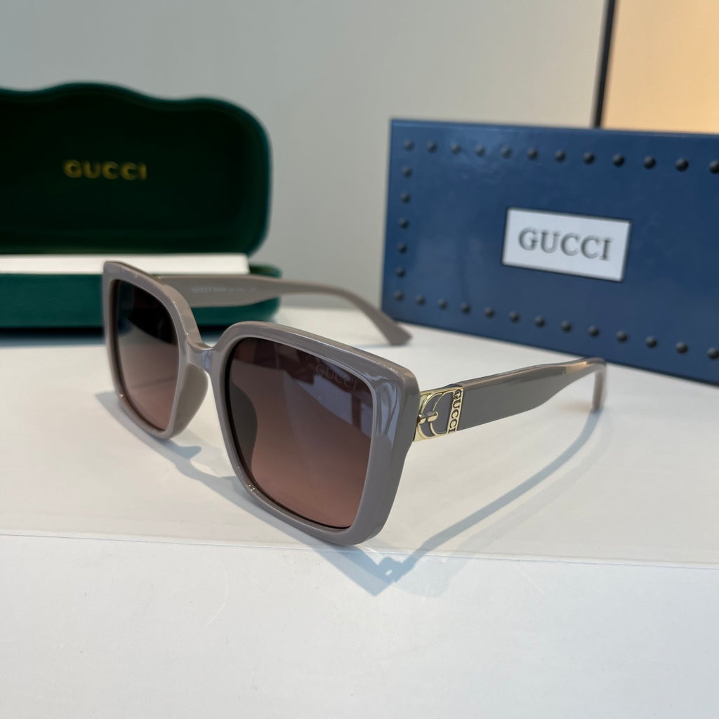 Gucci Oversized Silver Lens Sunglasses for Women - 997661 - detail image 3