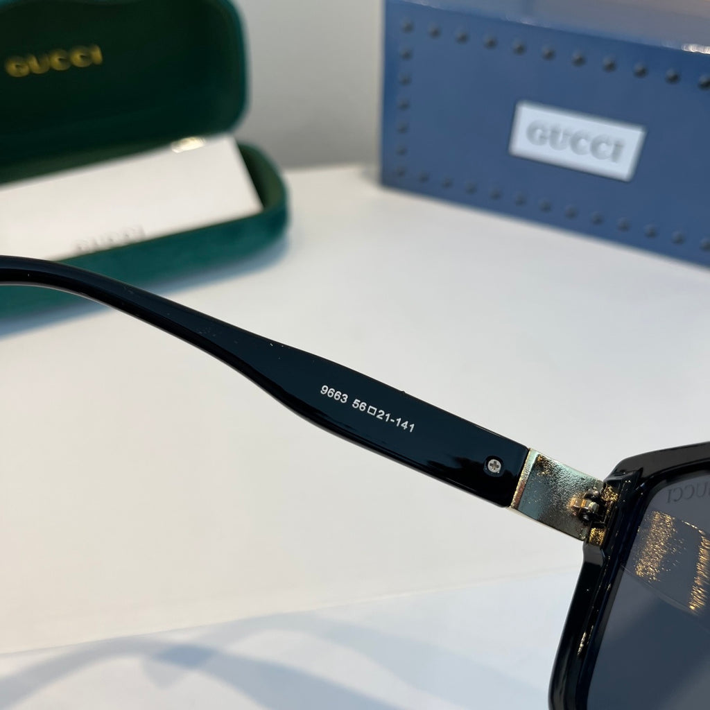 Gucci Oversized Black Lens Sunglasses for Women - 997662 - detail image 8