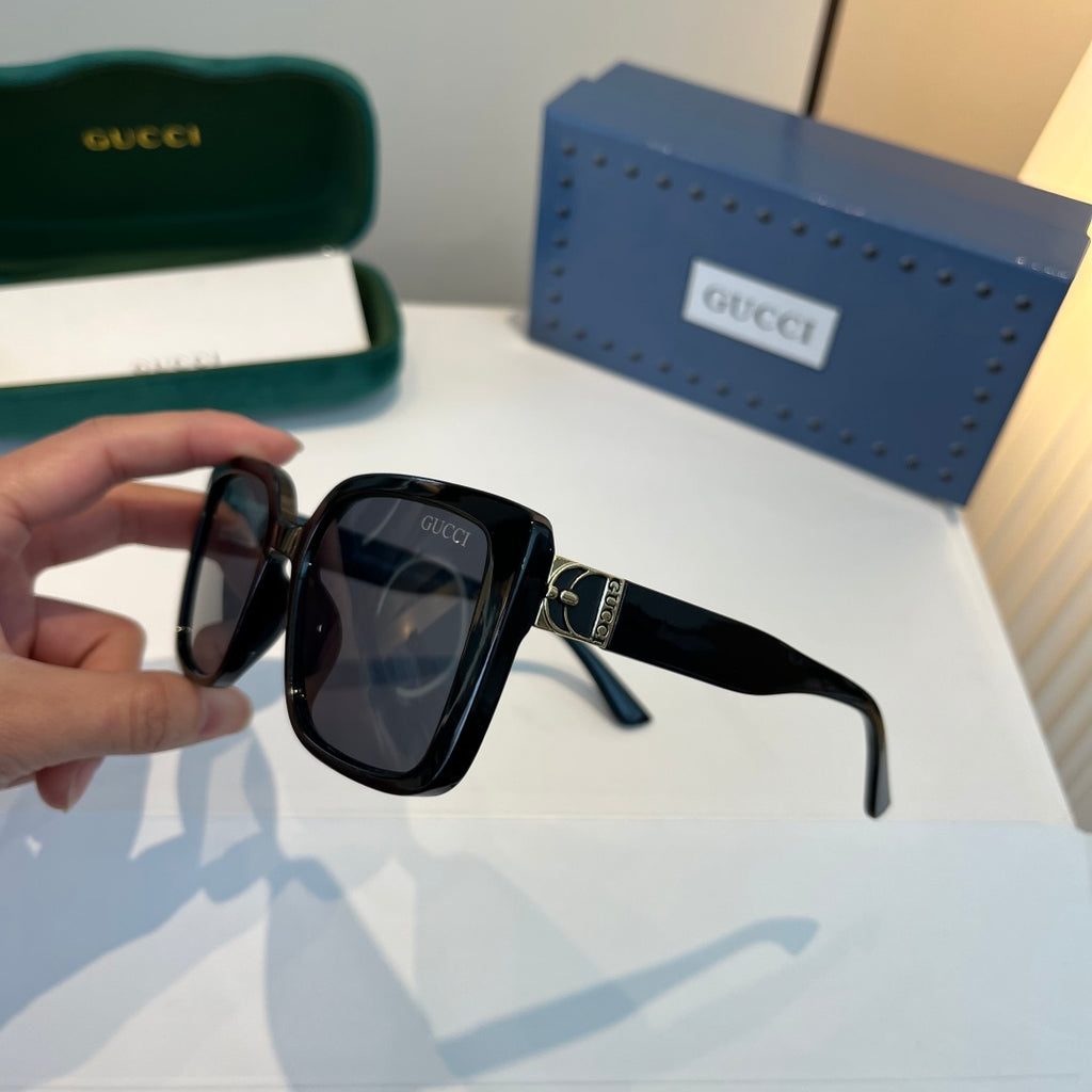 Gucci Oversized Black Lens Sunglasses for Women - 997662 - detail image 7