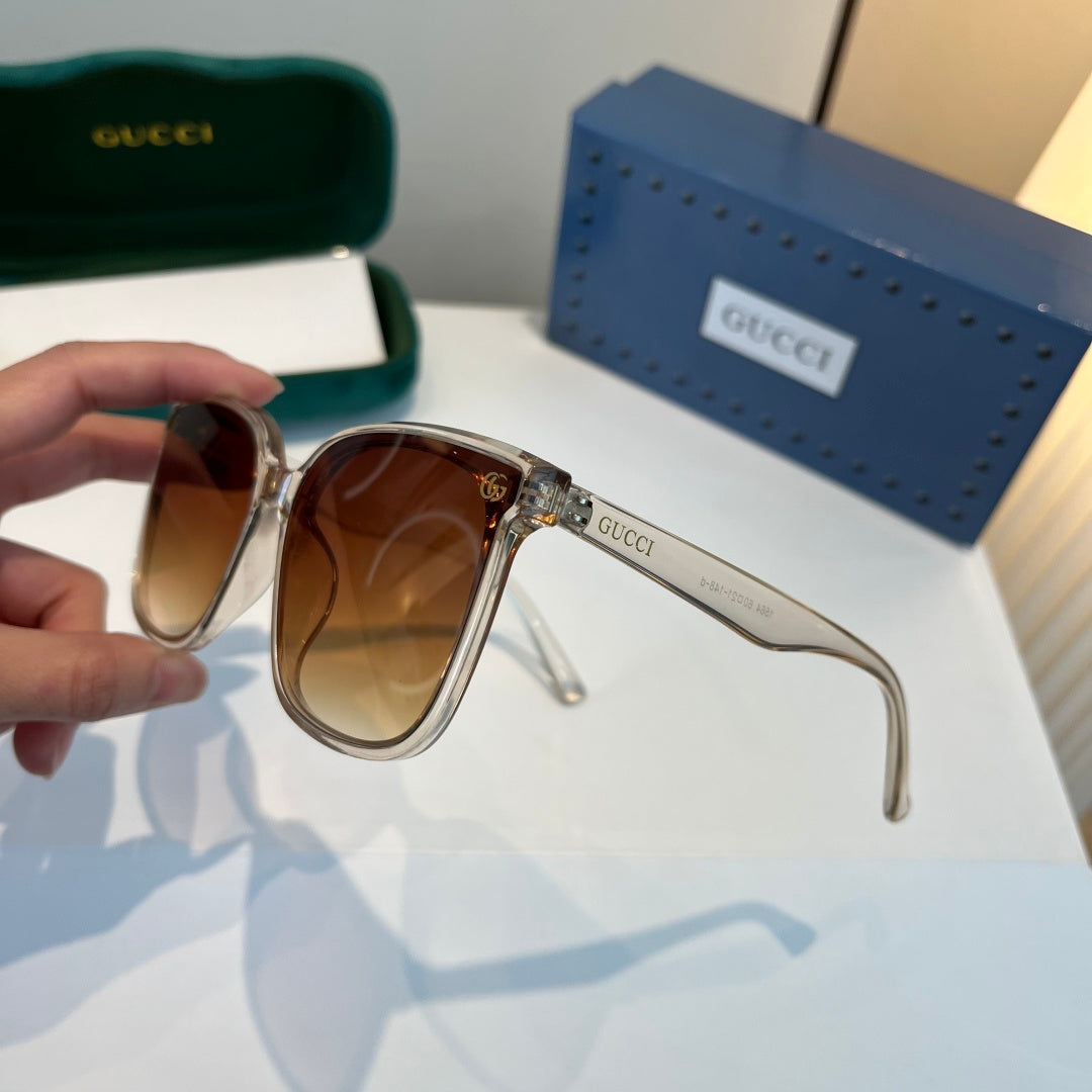Gucci Oversized Brown Lens Sunglasses for Men & Women - 431404 - detail image 4