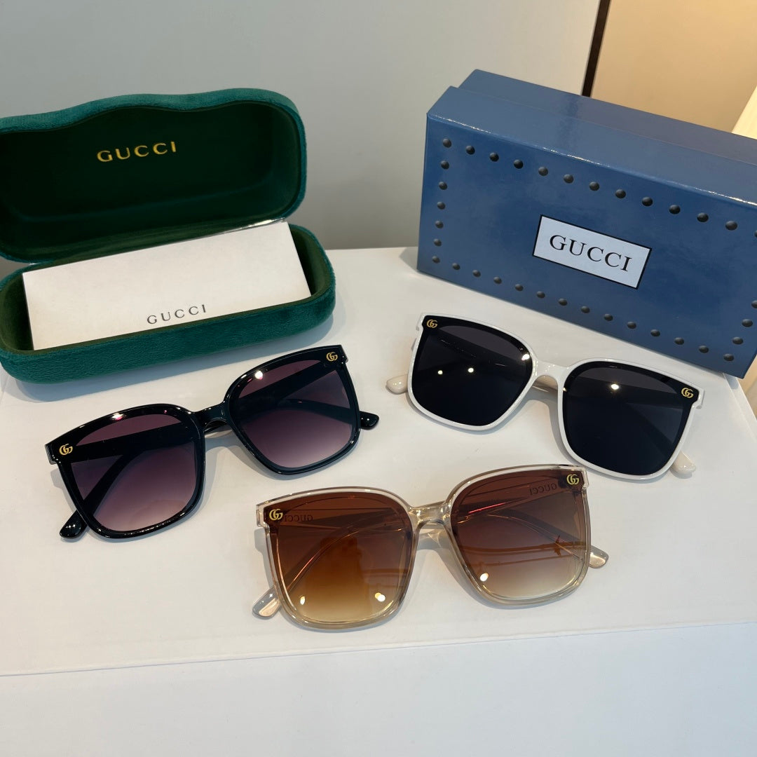 Gucci Oversized Silver Lens Sunglasses for Men & Women - 448838 - detail image 11