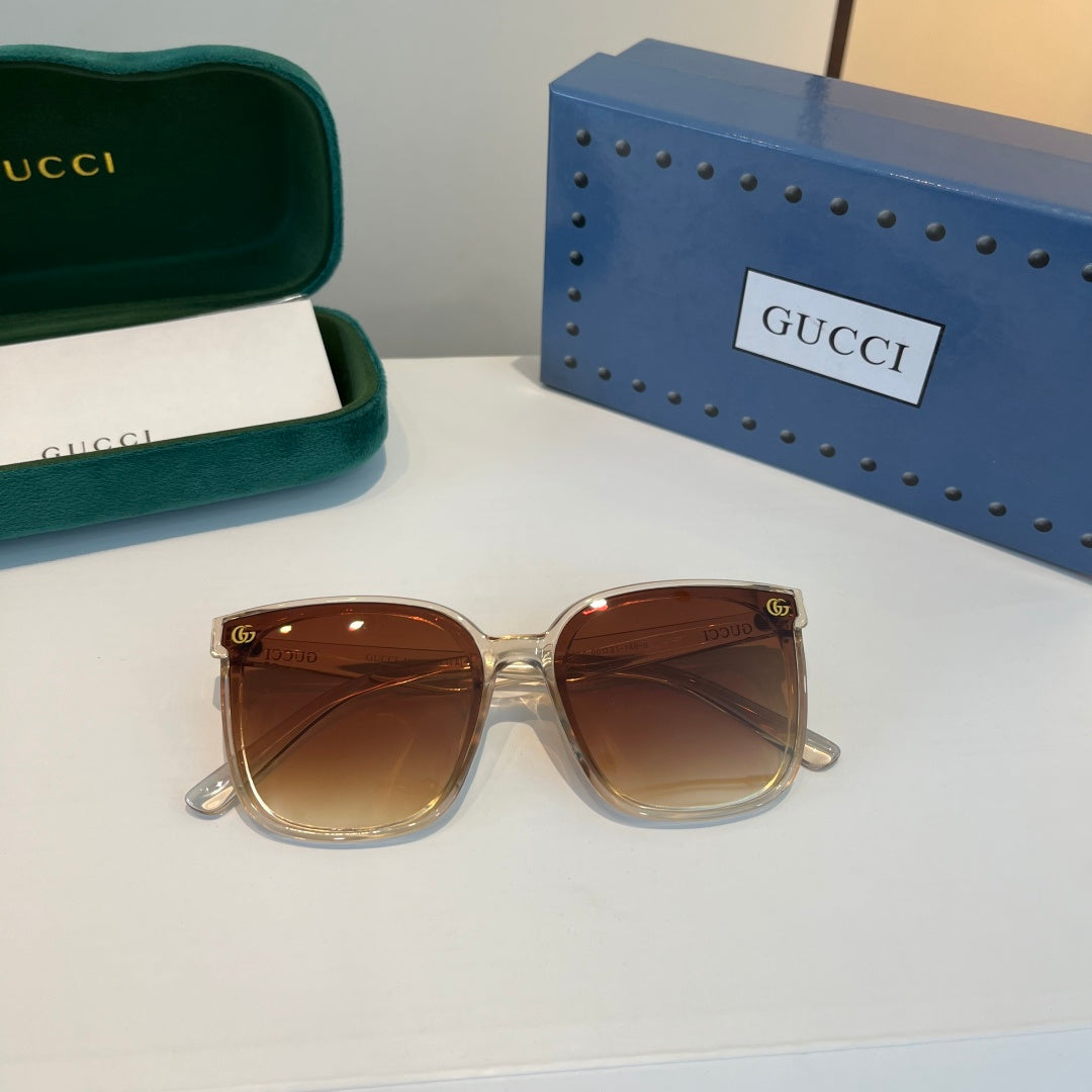 Gucci Oversized Brown Lens Sunglasses for Men & Women - 431404 - detail image 5