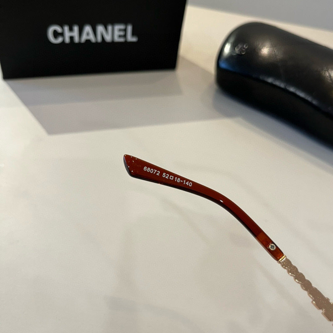 Chanel Oversized Brown Lens Sunglasses for Men & Women - 358027 - detail image 10