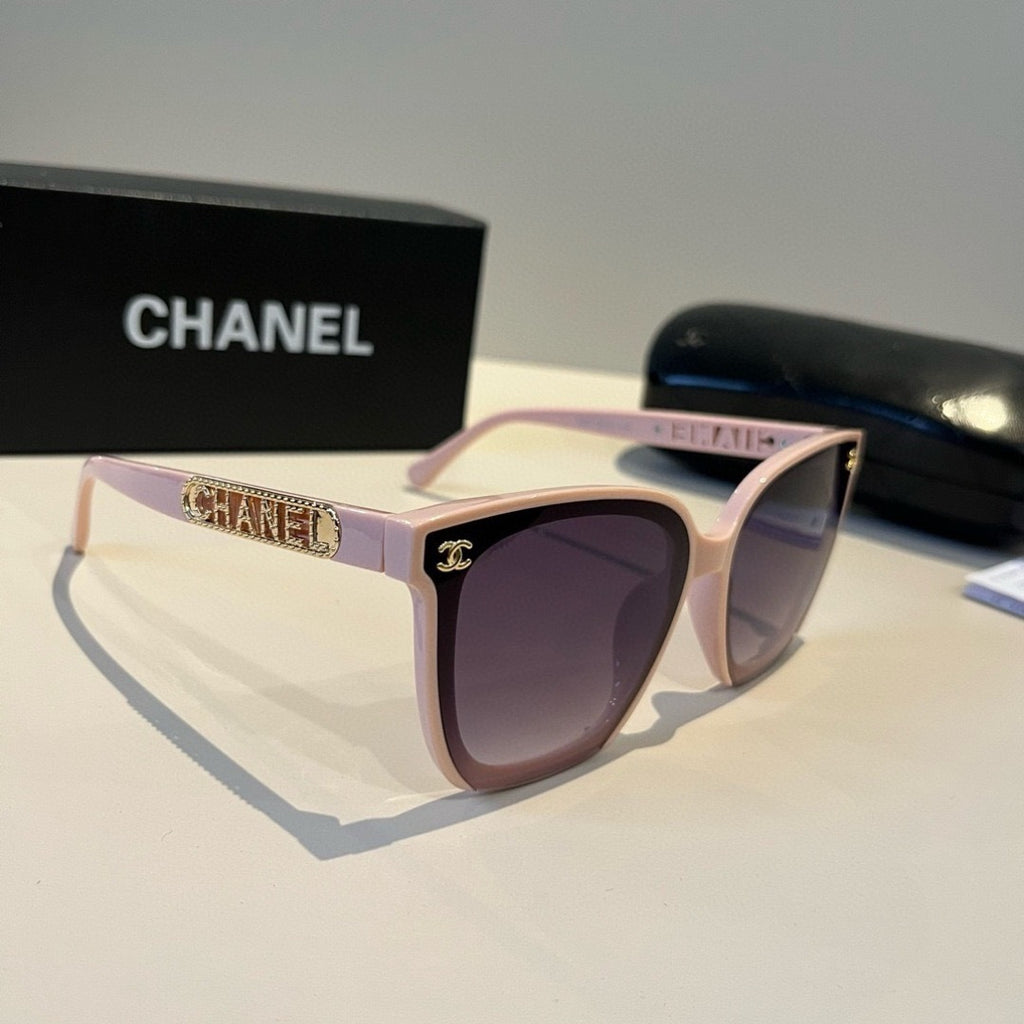 Chanel Fashion Black Lens Sunglasses for Men & Women - 465156