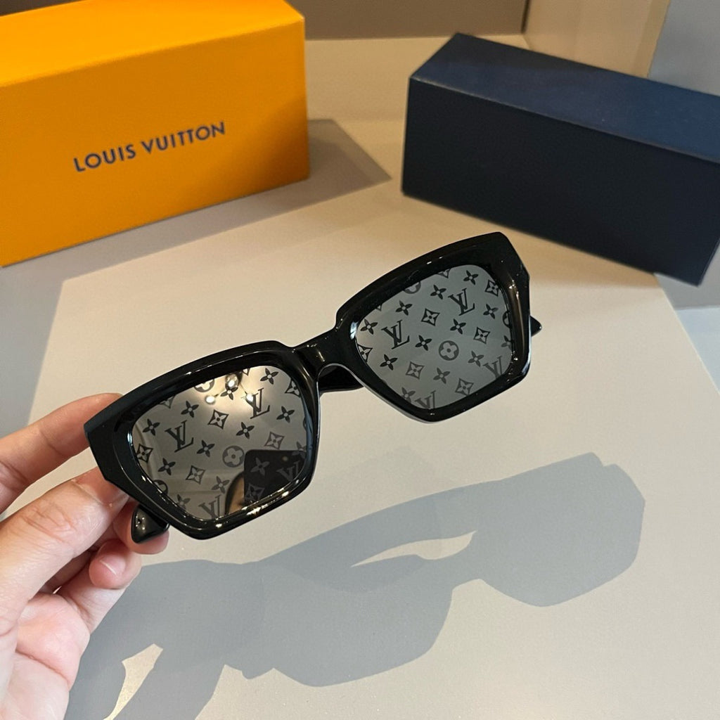 Louis Vuitton Metal Fashion Gold Lens Sunglasses for Men & Women - 398090 - detail image 5
