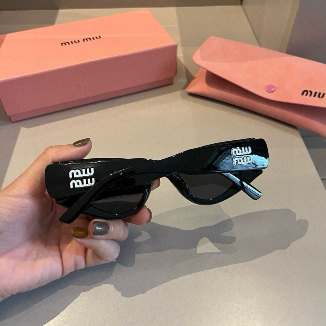 Miu Miu Cat-Eye Gold Lens Sunglasses for Men & Women - 372415 - detail image 6
