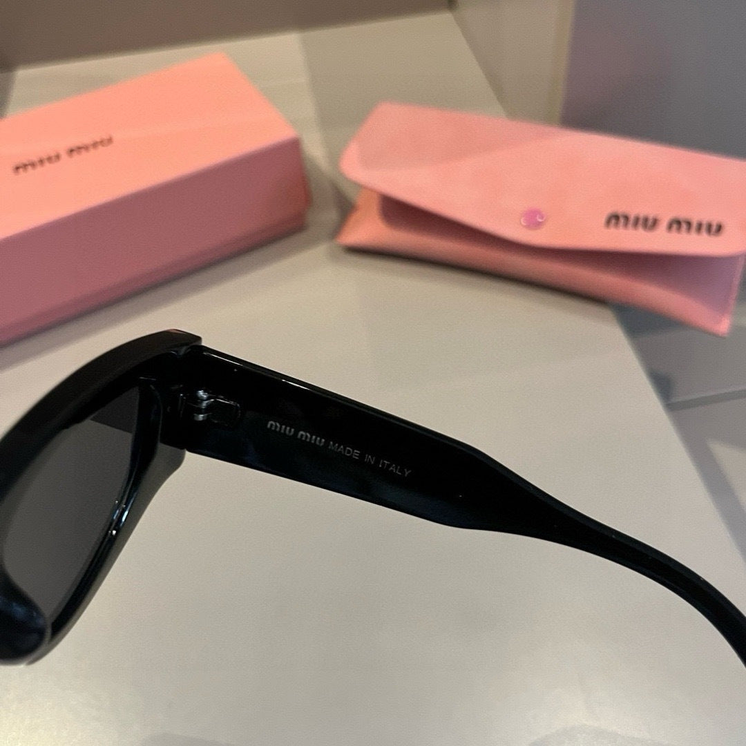 Miu Miu Cat-Eye Gold Lens Sunglasses for Men & Women - 372415 - detail image 8