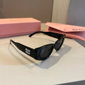 Miu Miu Cat-Eye Gold Lens Sunglasses for Men & Women - 372415