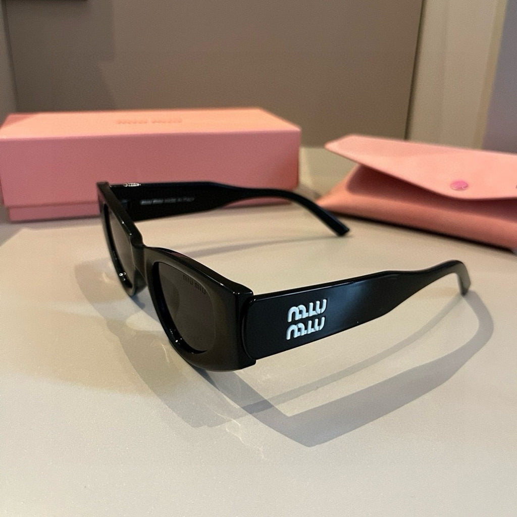 Miu Miu Cat-Eye Gold Lens Sunglasses for Men & Women - 372415 - detail image 3