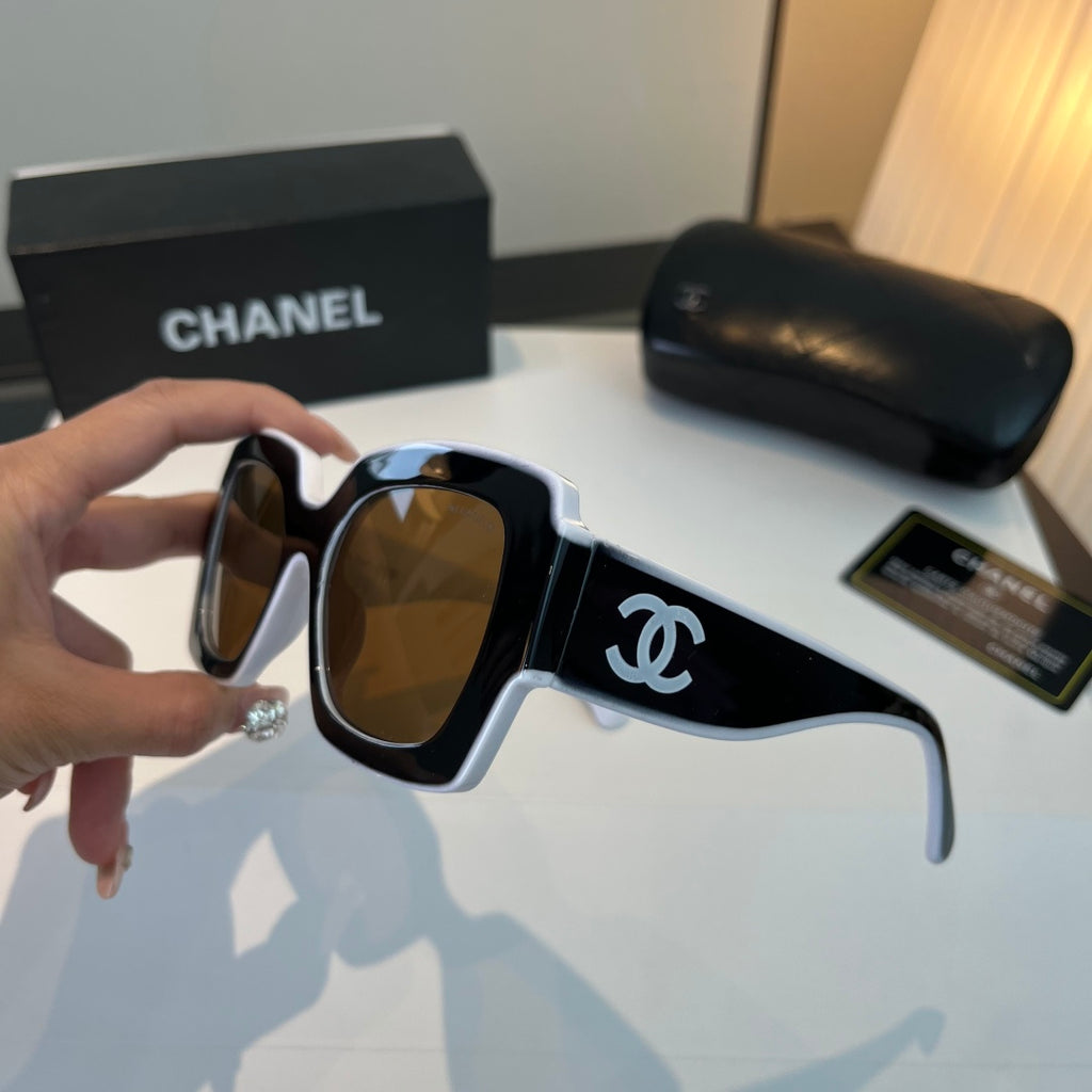 Chanel Fashion Gold Lens Sunglasses for Men & Women - 158302 - detail image 4