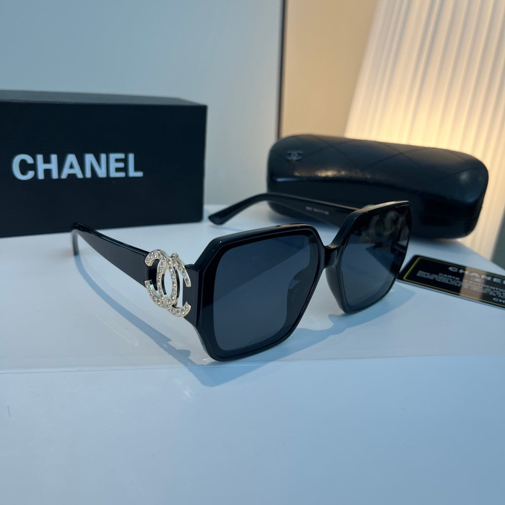 Chanel Fashion Blue Lens Sunglasses for Men & Women - 382257
