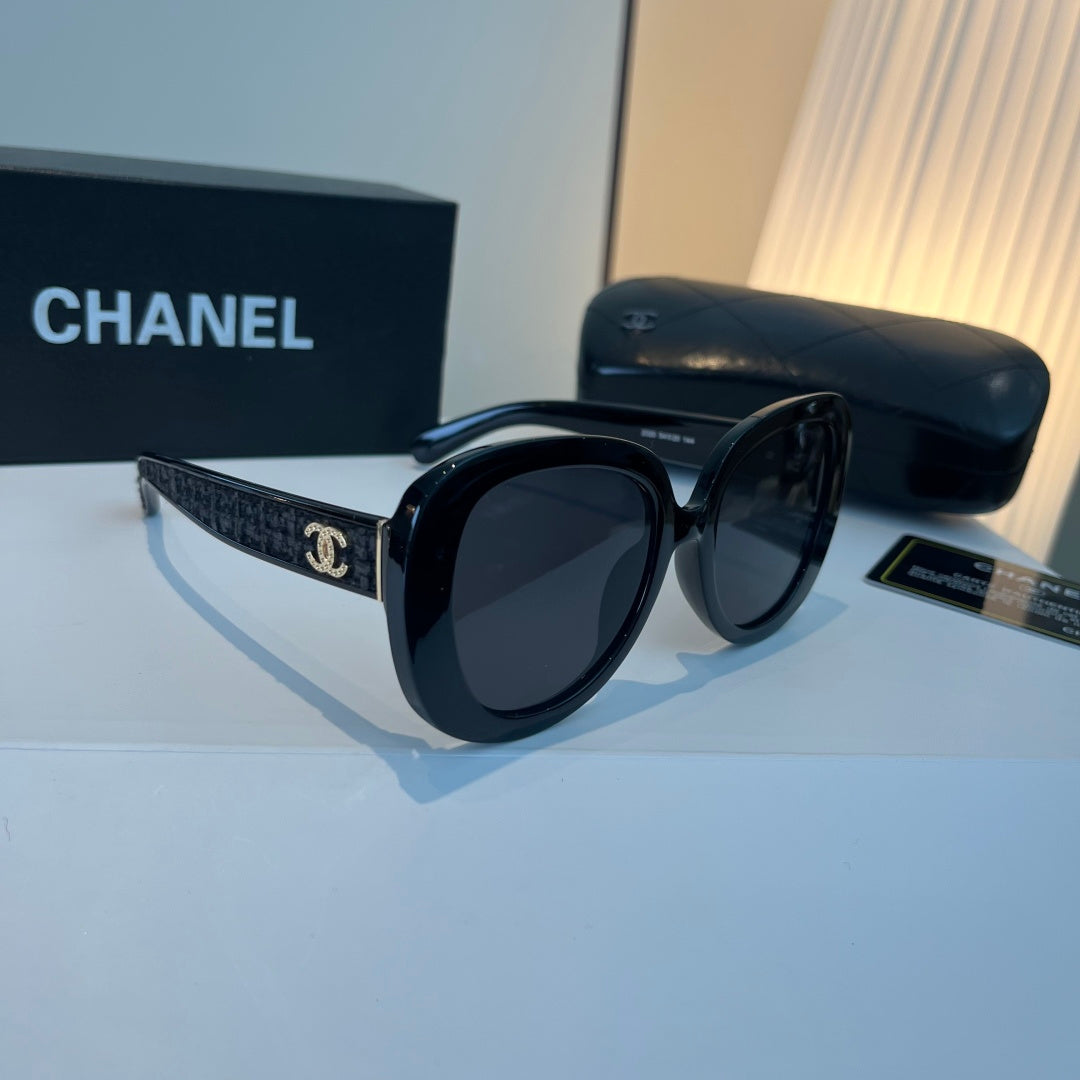 Chanel Fashion Blue Lens Sunglasses for Men & Women - 371704