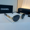 Chanel Fashion Blue Lens Sunglasses for Men & Women - 158309