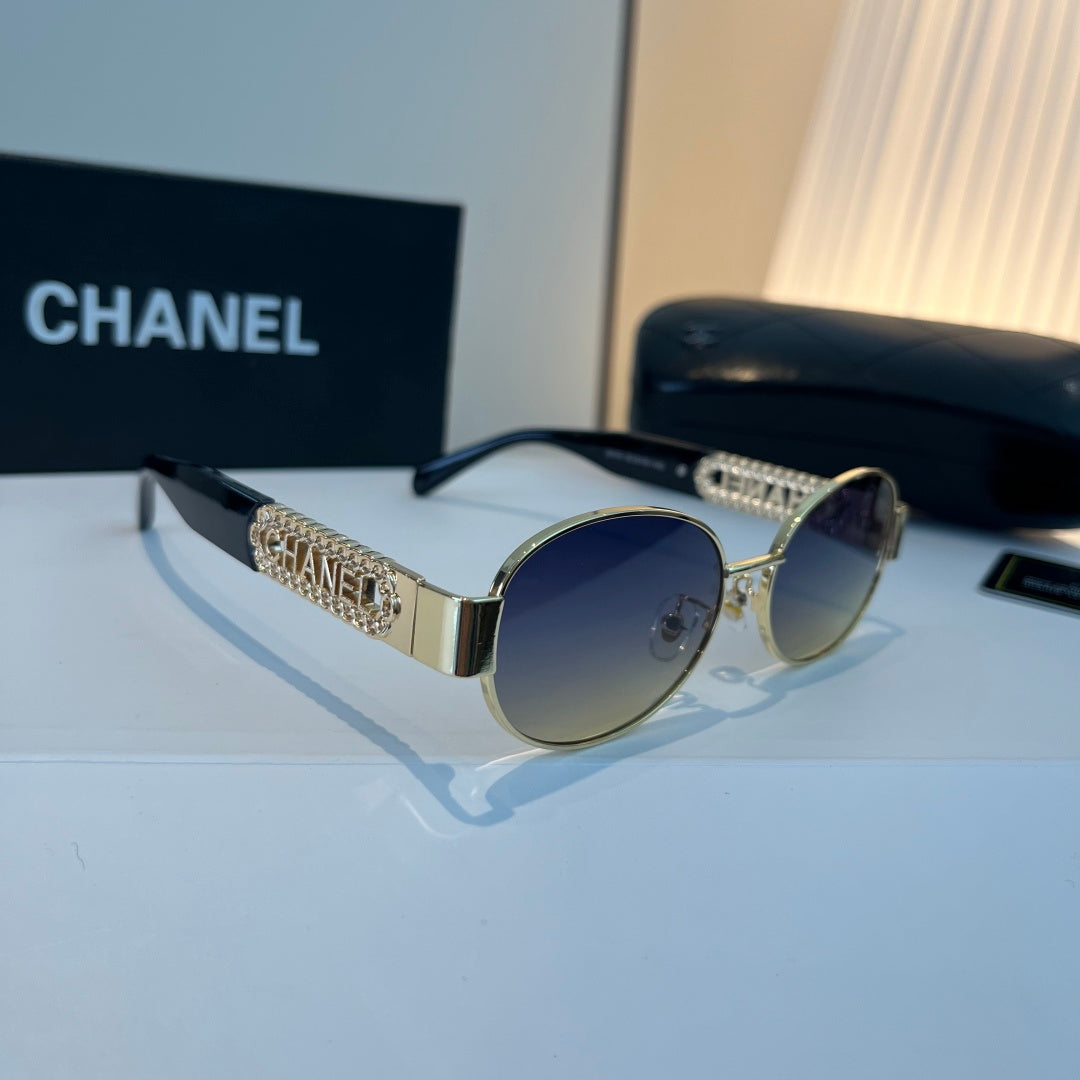 Chanel Fashion Blue Lens Sunglasses for Men & Women - 158310