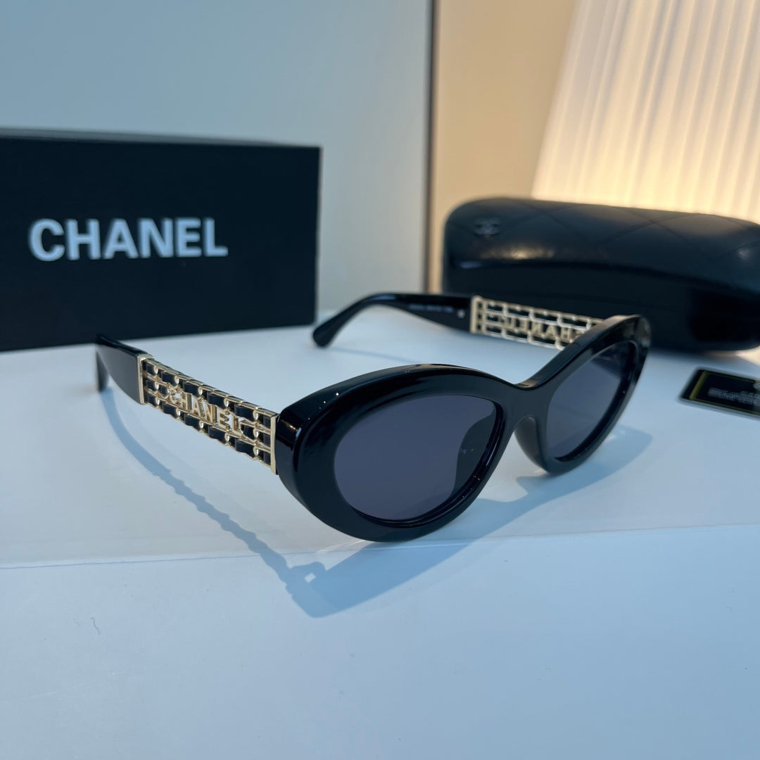 Chanel Fashion Blue Lens Sunglasses for Men & Women - 158311