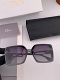 Dior CD3227 Polarized Square Red Lens Sunglasses for Women - 934550