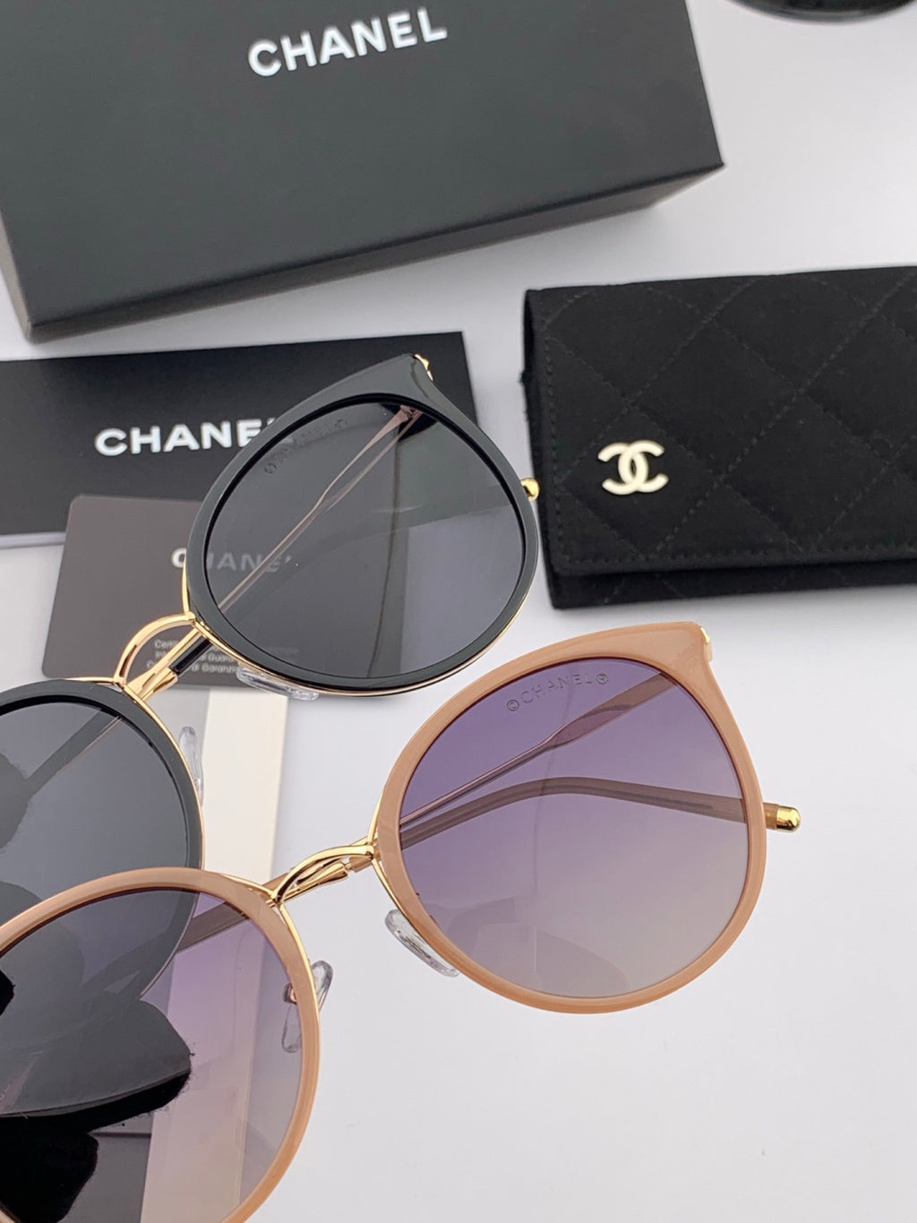 Chanel CH7827 Fashion Pink Lens Sunglasses for Men & Women - 934433 - detail image 6
