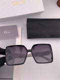 Dior CD3227 Polarized Square Brown Lens Sunglasses for Women