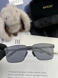 Gucci G176 Polarized Aviator Red Lens Sunglasses for Men - 934070