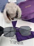 Gucci G6881 Polarized Aviator Red Lens Sunglasses for Men - 934075