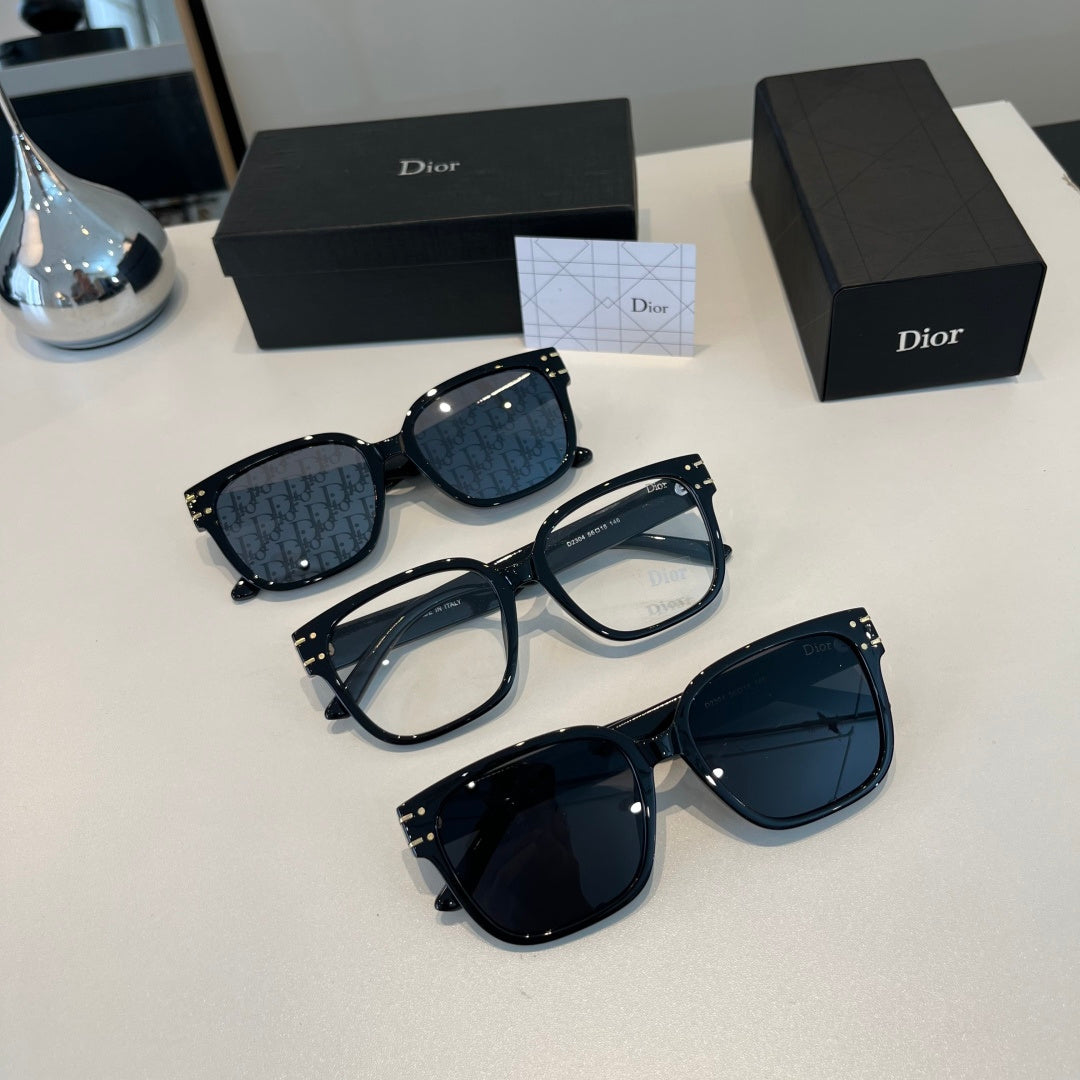 Dior Fashion Black Lens Sunglasses for Men & Women - 431889 - detail image 11