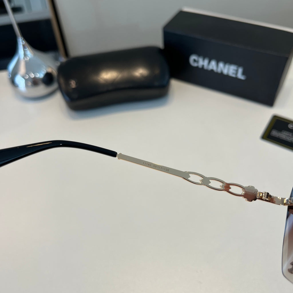 Chanel 17165 Fashion Silver Lens Sunglasses for Men & Women - 371693 - detail image 10
