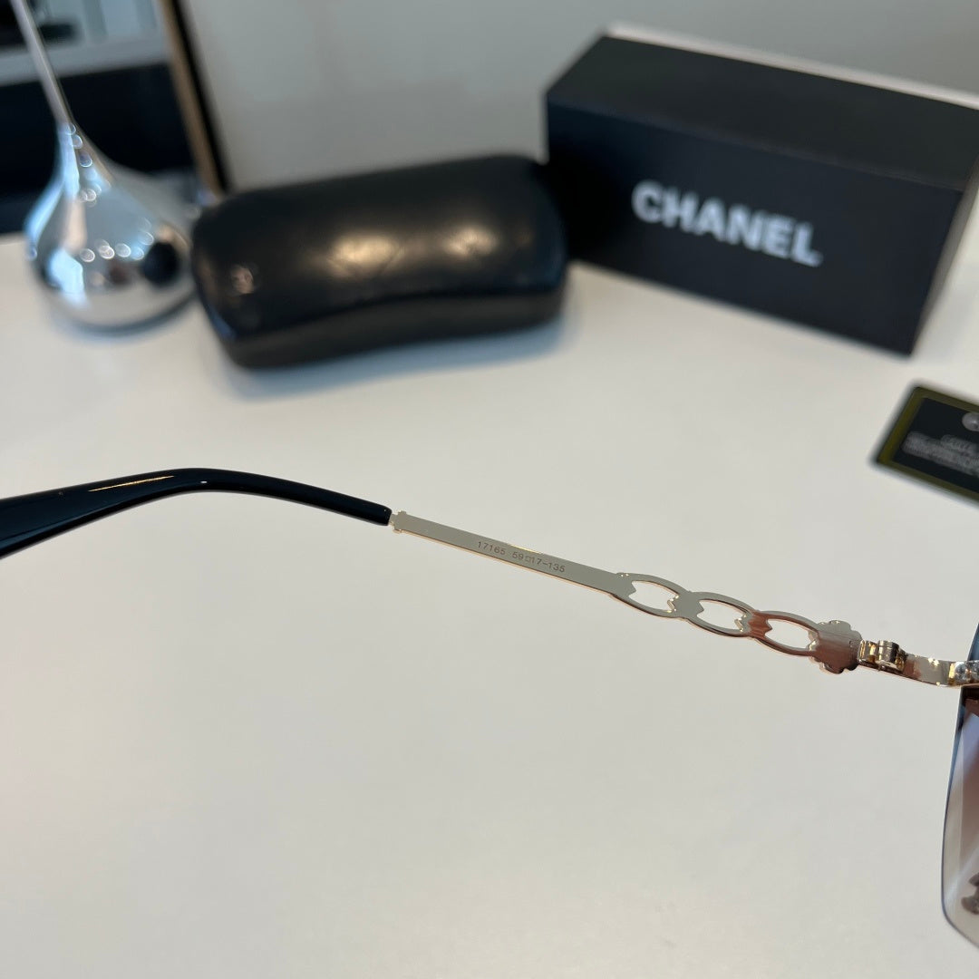 Chanel 17165 Fashion Silver Lens Sunglasses for Men & Women - 371693 - detail image 10